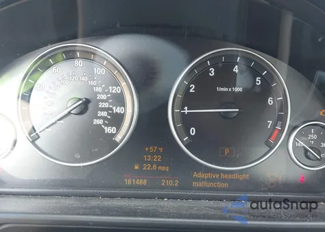 2011 BMW 535I z USA, uszkodzony, nr VIN WBAFR7C52BC603661